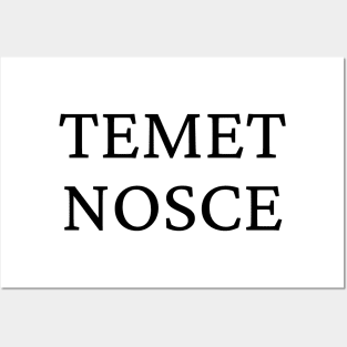 Temet nosce Posters and Art